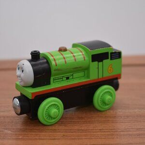 Percy 6 - 2012 Thomas and Friends Wooden Railway Series Engines Train Magnetic